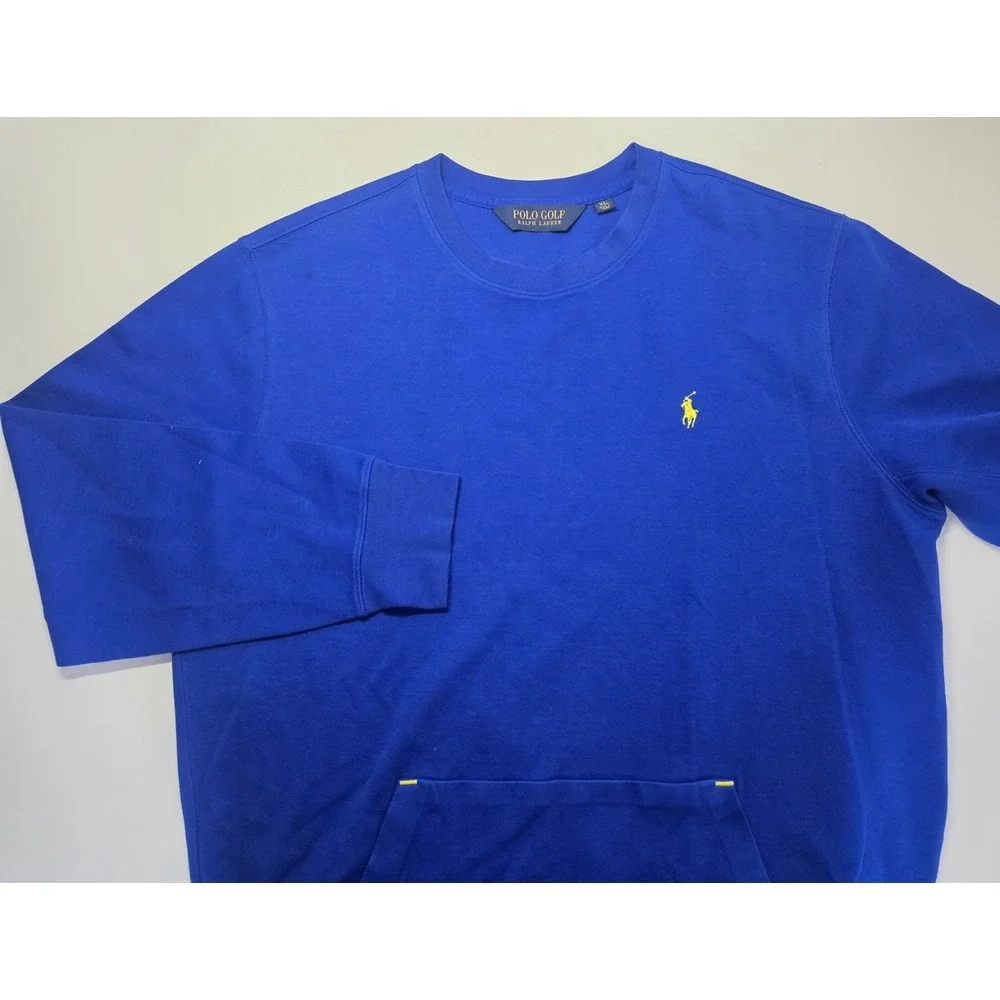 Polo Golf Ralph Lauren Mens Size‎ XL Blue Long Sleeve Pullover